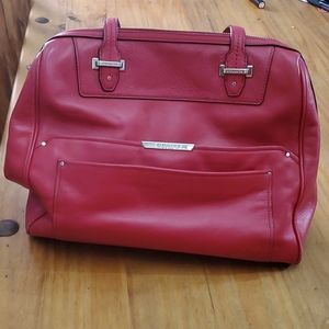 Coach Red Satchel Handbag
